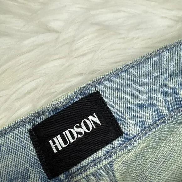 Hudson Rosalie High-Rise Wide Leg Ankle Matilda Wash Size 28 NWT
